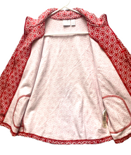 Load image into Gallery viewer, Weekends by Chicos Sweater Womens 1 Medium Zip Up Oversized Mock Neck Spandex