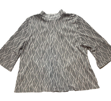 Load image into Gallery viewer, Easywear By Chicos Jacket Womens 3 Extra Large Gray Snaps Spandex Flutter Sleeve