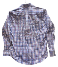 Load image into Gallery viewer, Peter Millar Long Sleeve Shirt Adult Extra Large Blue Purple Checkered Golf Mens