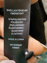 Load image into Gallery viewer, Adrianna Papell Shirt Womens 3X Black Oversized Flowy Stretch Grunge Blouse Plus