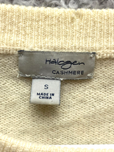 Load image into Gallery viewer, Halogen Sweater Womens Small Beige Cashmere Oversized Pullover Outerwear Ladies