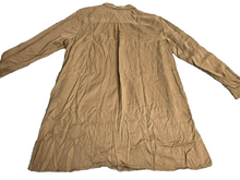 Load image into Gallery viewer, J Jill Dress Womens Large Brown Oversized Button Up Lagenlook Tunic Shirt Ladies