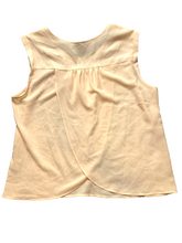 Load image into Gallery viewer, Ariat Shirt Womens Extra Large Peach Oversized Embroidery Boho Peasant Ladies