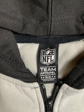 Load image into Gallery viewer, Oakland Raiders Sweatshirt Youth 14-16 Black Gray Hoodie NFL Football Boys