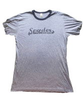 Load image into Gallery viewer, VTG Shirt Adult Large Blue Spyder Neil Giraldo Script Single Stitch Mens RARE