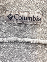Load image into Gallery viewer, Columbia Jacket Adult Large Gray Fleece Zip Up Outdoor Pockets Bomber Mens