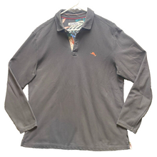 Load image into Gallery viewer, Tommy Bahama Shirt Adult Large Stone Gray Island Zone Marlin Fish Supima Mens
