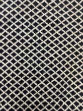 Load image into Gallery viewer, ZARA Knit Dress Womens Medium Black White Argyle Diamond Sheath Peasant Casual