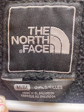 Load image into Gallery viewer, The North Face Jacket Youth Medium Black Polartec Outdoor Full Zip Sweater Girls