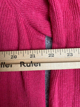 Load image into Gallery viewer, J Jill Sweater Women Extra Large Red Open Front Cardigan Tunic Flowy Lightweight