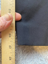 Load image into Gallery viewer, J Crew Pants Womens 4 (32x27) Black Flat Front Wool Trousers Straight Leg Dress