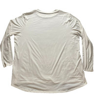 Load image into Gallery viewer, Susan Graver Shirt Adult Extra Large White Modern Essentials Oversized Mens