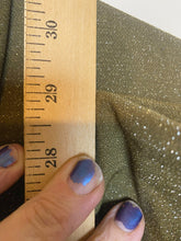 Load image into Gallery viewer, Savage X Fenty Jump Suit Womens Small Olive Green Silver Sparkles Hooded Nylon