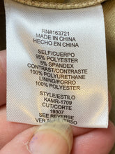 Load image into Gallery viewer, City Studio Dress Womens 15/16 Tan Ribbed Knit A-Line Spandex Buttons NWT