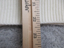 Load image into Gallery viewer, One1sthing Sweater Adult Extra Large White Rainbow Striped Pride Cable Knit Mens