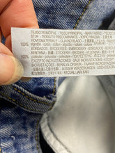 Load image into Gallery viewer, Zara Jeans Womens 02 (29x25.5) Blue Denim Sequin Rosette Applique Destroyed