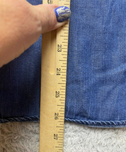 Load image into Gallery viewer, Soft Surroundings Shirt Womens Large Cold Shoulder Oversized Chambray Tencel