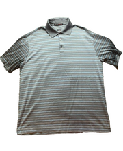 Load image into Gallery viewer, Nike Shirt Adult Large Gray Tiger Woods Collection Preppy Dri Fit Golf Polo Mens