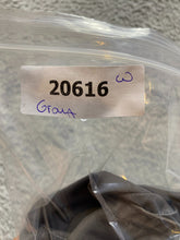 Load image into Gallery viewer, GAP Jacket Womens Medium Gray Double Breasted Nylon Lined Quilted Belted Nylon