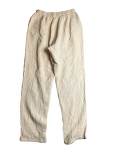 Load image into Gallery viewer, April Meets October Pants Womens Small/Medium (26x28) Ivory Lounge Gauze USA