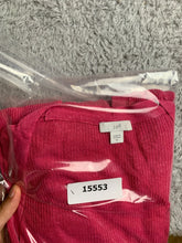 Load image into Gallery viewer, J Jill Sweater Women Extra Large Red Open Front Cardigan Tunic Flowy Lightweight