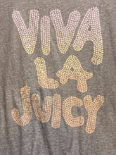 Load image into Gallery viewer, Juicy Couture Shirt Womens Medium Gray Sleepwear Viva La Juicy Spell Out Ladies