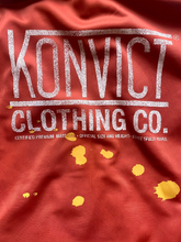 Load image into Gallery viewer, Konvict Jacket Adult 3XL Red Full Zip Hooded K Gold Logo Hip Hop Outdoor Mens