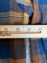 Load image into Gallery viewer, Vintage Ivey's Shirt Adult Extra Large Brown Plaid Wool Casual Outdoors 70s Mens
