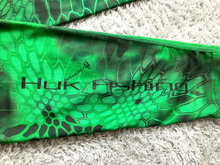 Load image into Gallery viewer, HUK Shirt Adult Small Green Performance Fishing Outdoor Spandex Camo Inferno Men