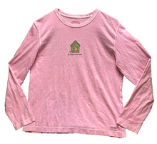 Load image into Gallery viewer, Life is Good Shirt Womens Medium Pink Dog House Mi Casa Es Su Casa Streetwear