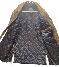 Load image into Gallery viewer, VTG Eddie Bauer Jacket Adult Medium Tan Thinsulate Leather Heavy Igala NYC Mens