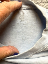 Load image into Gallery viewer, Playboy Shirt Adult Medium Light Blue Big Bunny Logo Japanese Streetwear Mens