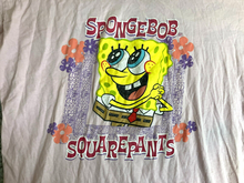 Load image into Gallery viewer, VTG Spongebob Squarepants Shirt Womens OSFM Pink Y2K Nickelodeon Oversized