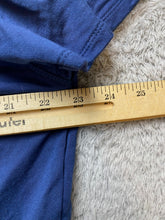 Load image into Gallery viewer, Prana Shirt Womens Medium Blue Funnel Hoodie Oversized Pockets Pullover Ladies