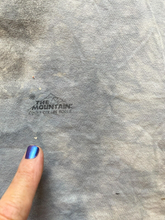 Load image into Gallery viewer, The Mountain Shirt Adult Extra Large Gray Tie Dye Snow Plow Wolf Wolves Mens