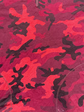 Load image into Gallery viewer, POLO Ralph Lauren Shirt Adult Large Red Camo 1/4 Zip Thermal Hoodie Pullover Men