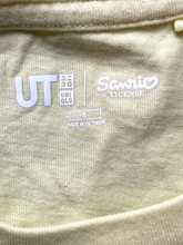 Load image into Gallery viewer, UNIQLO x Sanrio Shirt Womens Small Yellow Gudetama The Lazy Egg Funny Ladies