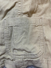 Load image into Gallery viewer, Eddie Bauer Jacket Womens Large Tan Button Up Pockets Corduroy Outdoor Trucker