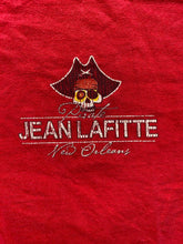 Load image into Gallery viewer, Jean Lafitte Shirt Adult Large Red Pirates New Orleans Bourbon Street Mens