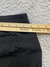 Load image into Gallery viewer, Marine Layer Pants Womens 32x22 Black Spandex Stretch Pull On Capri Cropped
