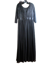 Load image into Gallery viewer, Ever Pretty Dress Womens 4XL Lace Trim Evening Long Maxi Black Casual Ladies NWT