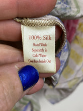 Load image into Gallery viewer, Indie Ella Shirt Womens One Size Stripes Kimono Open Front Boho Robe Silk Ladies