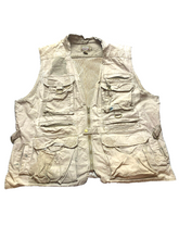 Load image into Gallery viewer, Cabela's Vest Adult 2XL XXL Khaki Fishing Outdoor Safari Series Jacket Mens