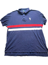 Load image into Gallery viewer, Ralph Lauren Shirt Adult 2XL XXL Navy Blue BIG PONY Casual Preppy Golf Polo Mens