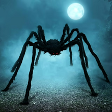 Load image into Gallery viewer, Joyin 5 ft Spider Giant Scary Outdoor Party Props Decor Halloween Decoration