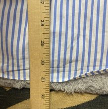 Load image into Gallery viewer, Ralph Lauren Shirt Adult Extra Large Blue White Striped Custom Fit Red Pony Mens