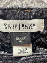 Load image into Gallery viewer, White House Black Market Jeans Womens 4R (32x31.5) Black Flare Stretch Denim