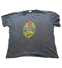 Load image into Gallery viewer, VTG Clancy’s Fancy Shirt Adult Extra Large Black Hot Sauce Single Stitch 80s 90s