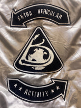 Load image into Gallery viewer, Billionaire Boys Club Jacket Adult Medium Sliver Majestic EVA Spell Out Mens NWT
