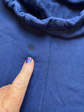 Load image into Gallery viewer, Prana Shirt Womens Medium Blue Funnel Hoodie Oversized Pockets Pullover Ladies